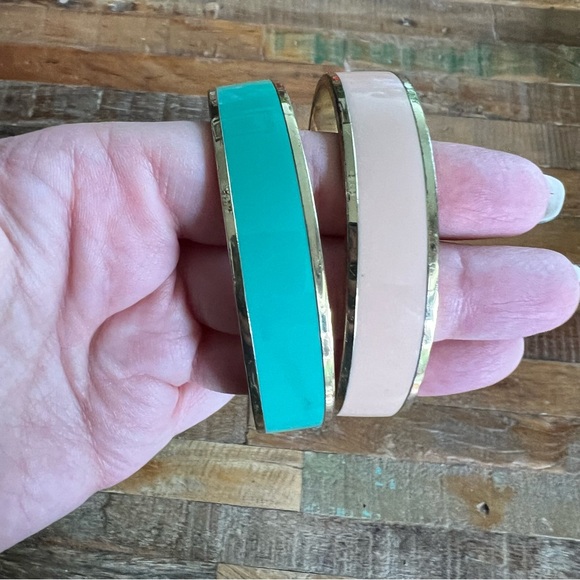 Set of 2 Anthropologie Enamel Bangles - Picture 8 of 8